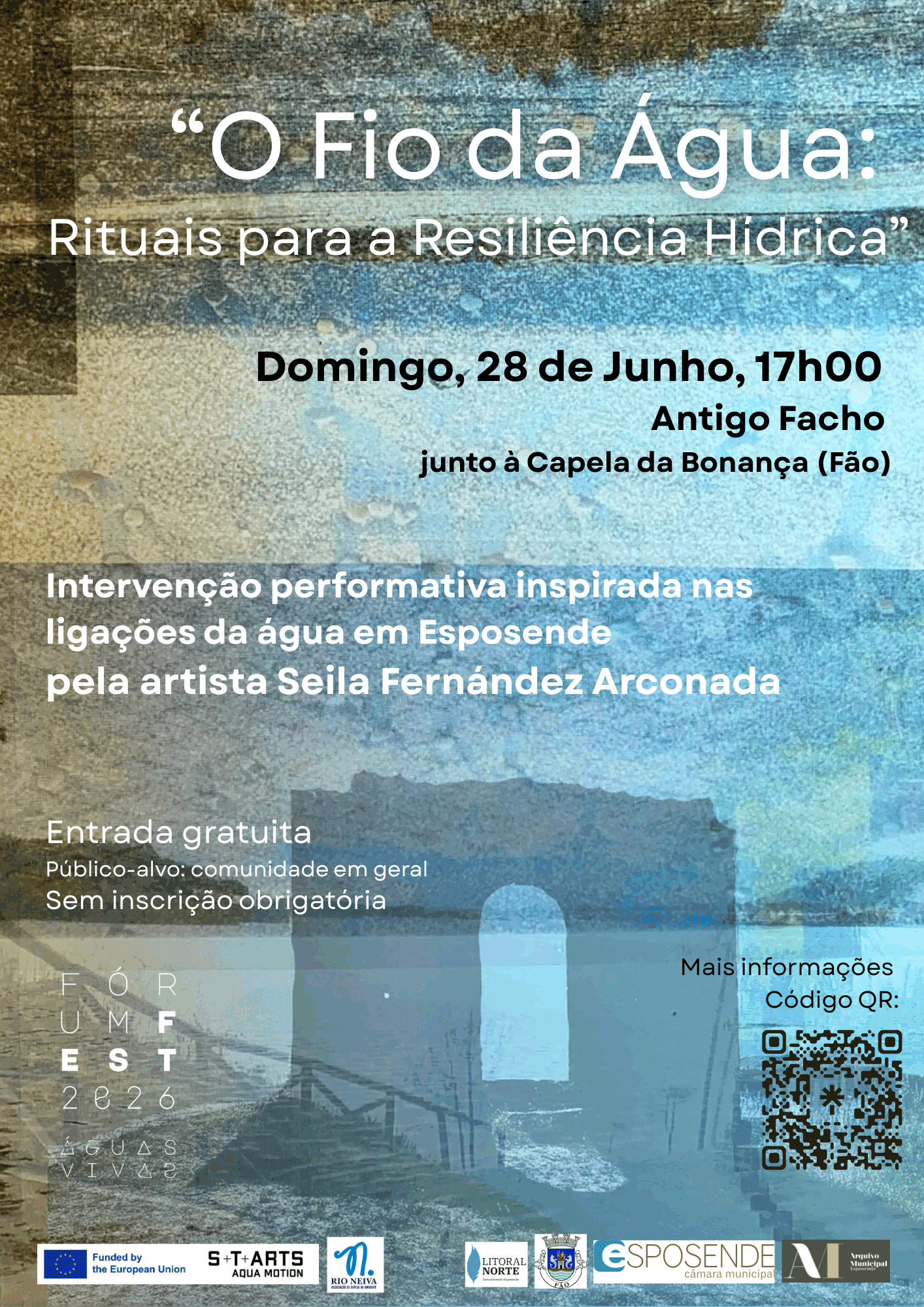 O Fio da Água — Intervenção Performativa